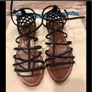 Tory Burch Black strappy Sandals, size 7